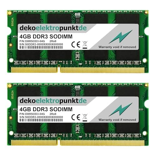 8GB Kit (2x4GB) Ram Speicher passend für Mac mini 2,7 Ghz Intel Core i7, Ersatz Arbeitsspeicher DDR3 SO-DIMM PC3 8GB (2x4GB) - DDR3 Bild 2