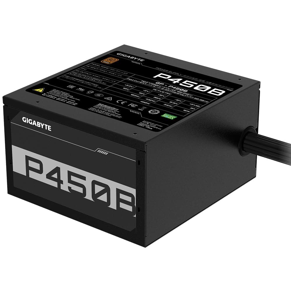 GIGABYTE P450B 450W ATX Netzteil, 80+ Bronze, 120 mm Lüfter Bild 7
