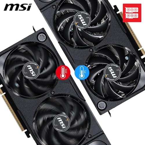 MSI GeForce RTX 5070 Ti 16G Shadow 3X OC — 16GB GDDR7 (28Gbps/256-bit), PCIe 5, Boost: 2482 MHz, HDMI 2.1b, DisplayPort 2.1b Bild 5
