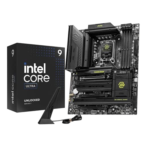 Micro Center CPU Motherboard Combo - Ultra 9 285K 24-Cores LGA 1851 Desktop Processor Bundle with MAG Z890 Tomahawk WiFi Gaming Motherboard Bild 2