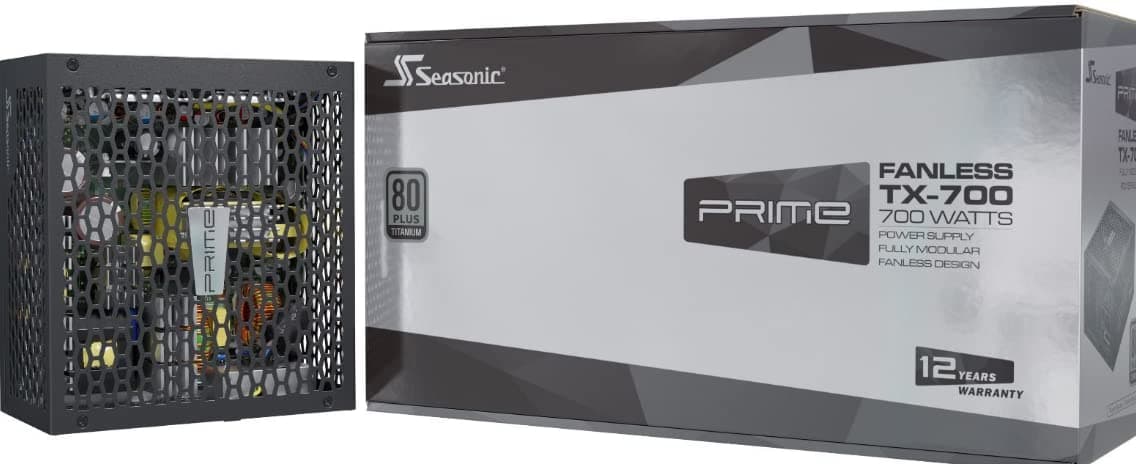 Zasilacz SeaSonic Prime Fanless TX-700 700W Bild 2