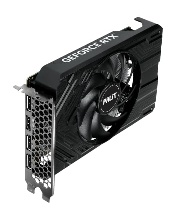 Dell Palit Storm X Nvidia GeForce RTX 4060 Grafikkarte - 8 GB GDDR6-3X DisplayPort 1x HDMI - Ray Tracing - Gaming - 3X DisplayPort 1x HDMI - Neu & OVP Bild 4
