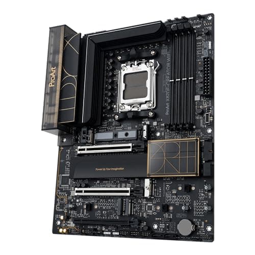ASUS PROART X870E-Creator WiFi Mainboard Sockel AM5 (AMD, X870E, ATX, DDR5, PCIe 5.0, 4X M.2, 10Gb & 2.5Gb Ethernet, WiFi 7, Dual USB4, HDMI 2.1) Bild 5