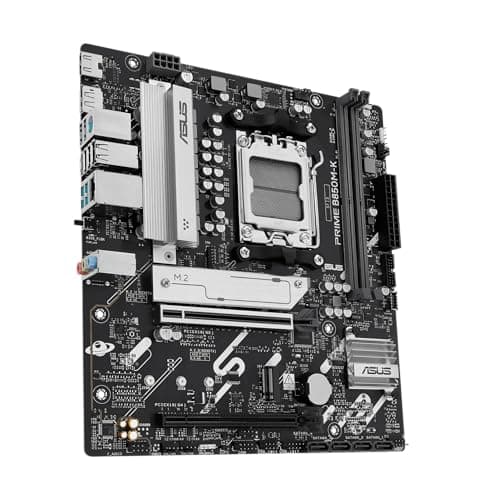 ASUS Prime B850M-K Gaming Mainboard Sockel AMD AM5 (Ryzen 9000, DDR5 Speicher, 2X M.2, PCIe 5.0, BIOS Flashback, Aura Sync) Bild 8
