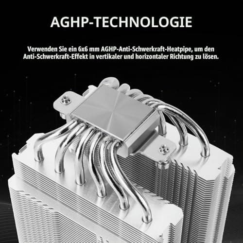 TR Peerless Assassin 120 Digital ARGB weißer Luftkühler, CPU-Kühler für AM4/AM5, Intel LGA1700/1851/1150/1151/1200 PA120 Digital ARGB WHITE Bild 4