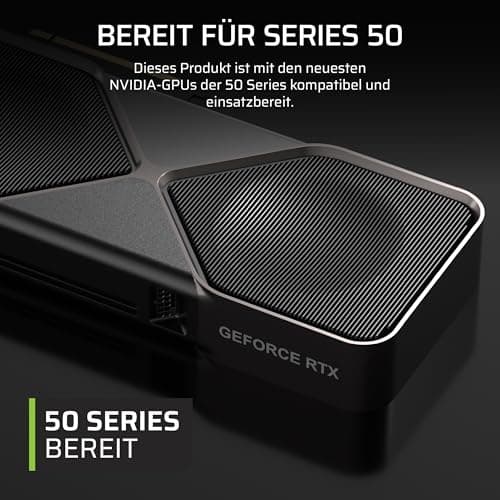 CORSAIR HX1000i Shift Vollständig Modulares ATX-Netzteil – Schwarz | Eingebauter iCUE LINK System Hub, Natives 12V-2x6 Kabel, ATX 3.1 & PCIe 5.1, Seitlich Montierte Stecker, Cybenetics Platinum 1000w Schwarz Bild 6