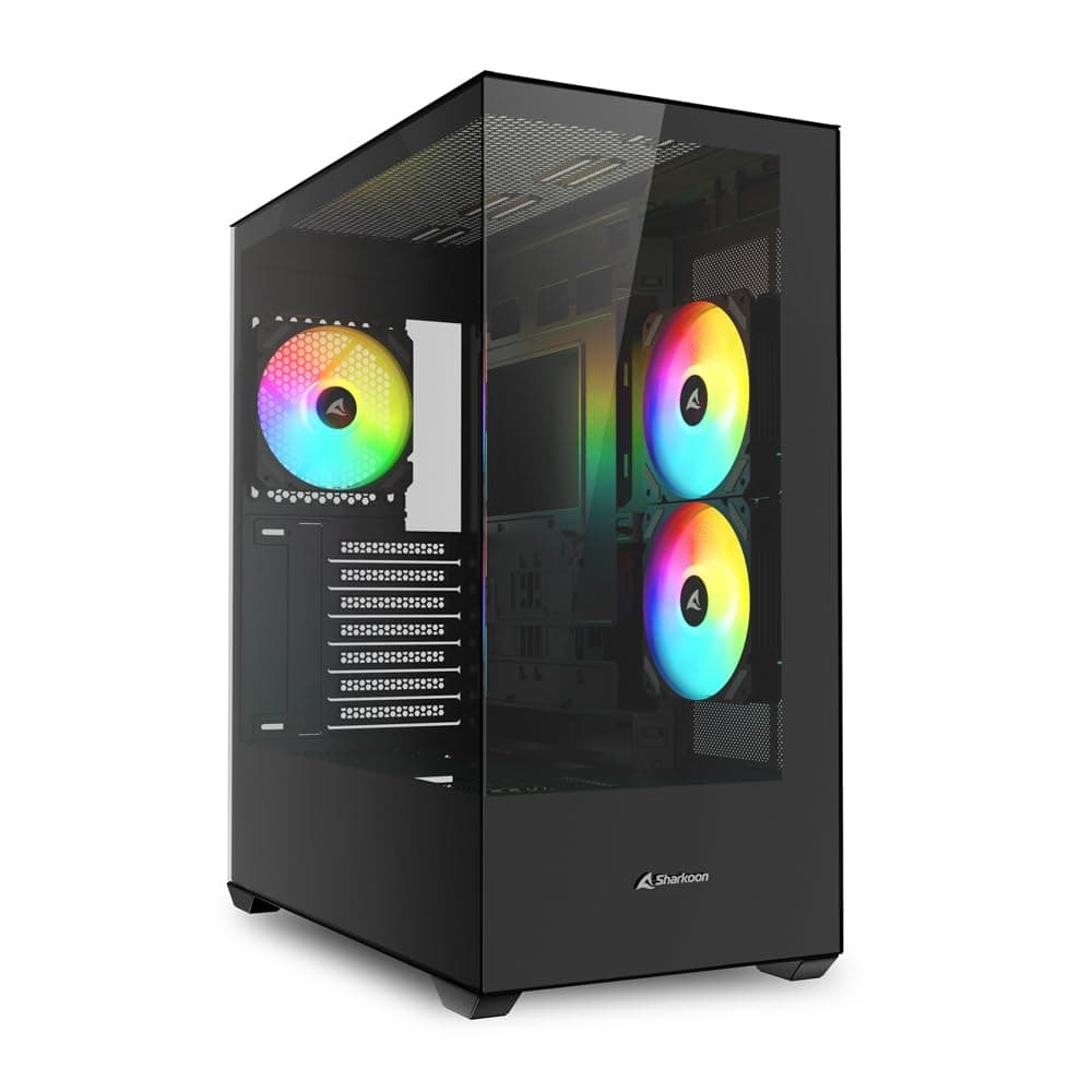 Sharkoon SK6 ARGB, ATX PC Gehäuse Bild 2