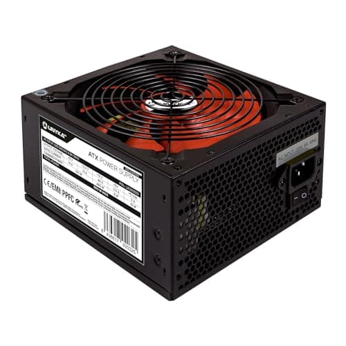 UNYKAch ATX 550 W Gaming-Netzteil mit 140 mm leisem Lüfter und Leistungskorrektur (PPFC) Bild 2