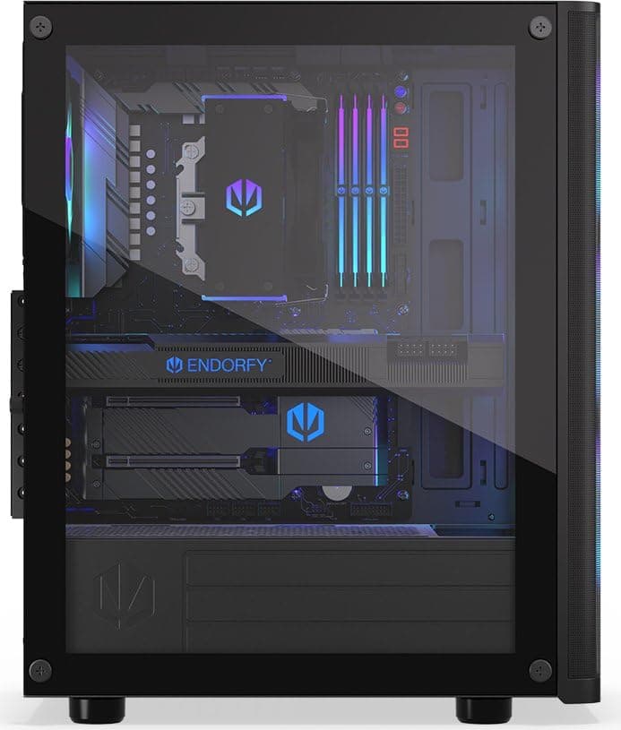 High End Gaming PC Ryzen 7 7800X3D, RTX 5060 8GB, 32 GB DDR5 RAM High Speed, 1TB M.2 SSD, B850 Board mit W-LAN, Windows 11 Pro 1TB M.2 SSD 32GB RTX 5060 8GB 7800X3D Bild 4