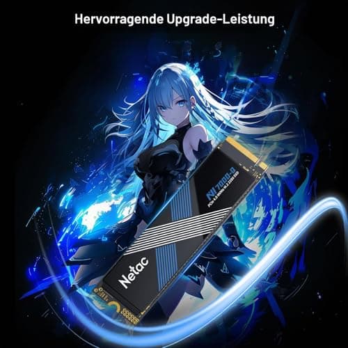 Netac NV7000-Q 1TB PCIe 4.0 Nvme SSD 1TB Internes Solid-State-Laufwerk bis zu 7100MB/s für PC Gamer PS4 Bild 6