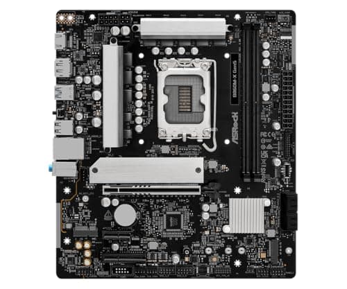 ASRock B860M-X Gen5 Motherboard, Micro ATX, LGA1851 Socket, Intel B860 Chipset, DDR5 bis 9066+ MHz, PCIe 5.0 Bild 6