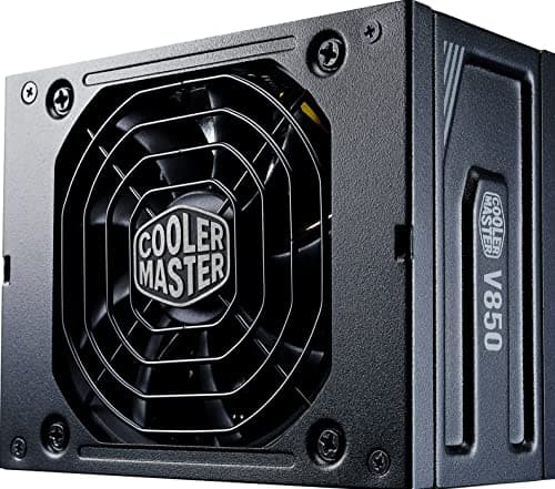 Cooler Master V850 SFX Gold, 850 Watt SFX-Netzteil (EU-Stecker), 80 Plus Gold, modulares SFF/Mini ITX PC-Netzteil, semi-passiver leiser hydrodynamischer 92mm FDB-Lüfter, SFX-ATX Adapter Bild 3
