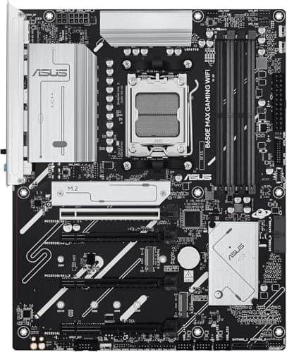 MICRO CENTER AMD Ryzen 5 9600X CPU Prozessor Bundle mit ASUS B650E MAX Gaming WiFi AM5 ATX Motherboard (DDR5, PCIe 5.0, 3X M.2, Wi-Fi 6E) AMD Ryzen 5 9600X+ ASUS B650E MAX Gaming WiFi Bild 6