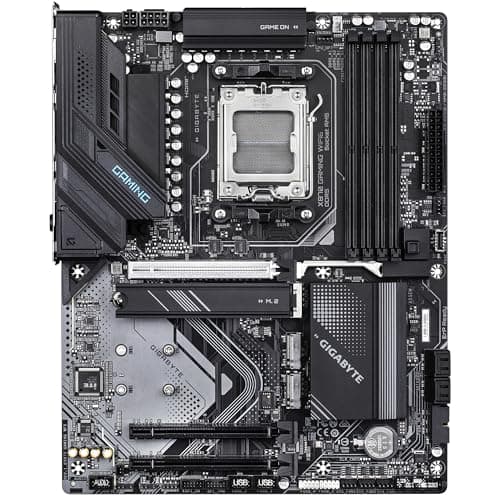 GIGABYTE X870 Gaming WIFI6 Motherboard - Unterstützt AMD Ryzen 9000 CPUs, 8+2+2 Phasen VRM, bis zu 8000MHz DDR5 (OC), 1x PCIe 5.0, Wi-Fi 6, 2.5GbE LAN, USB 4 Bild 4