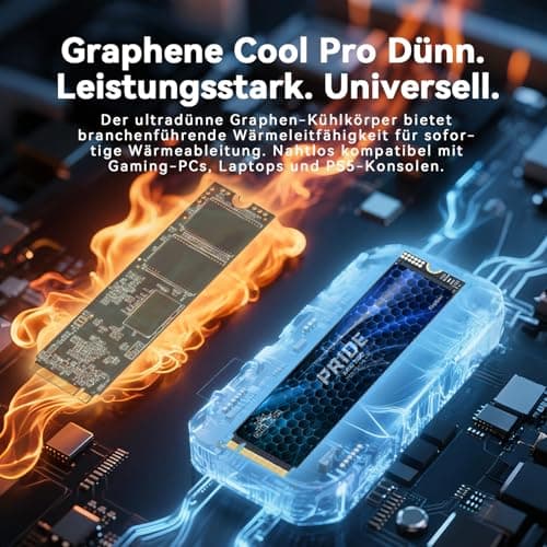 KingSpec ONEBOOM X400 2TB SSD M.2 PCIe Gen4x4 NVMe Gaming SSD 7400MB/s Read 6600MB/s Write 3D NAND TLC M.2 2280 Gaming SSD for PS5 PC Laptop Bild 8