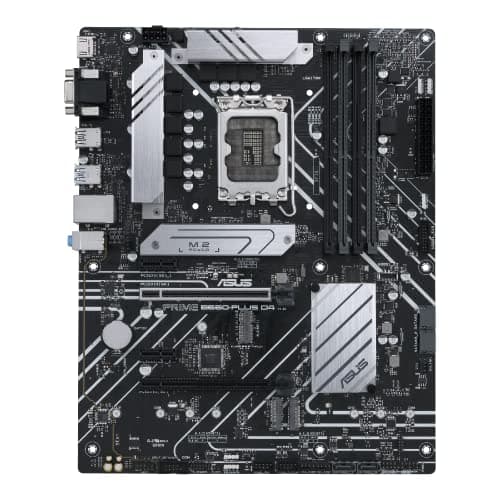 ASUS Prime B660-PLUS D4 LGA 1700 (Intel 12. Generation) ATX Motherboard (PCIe 4.0, DDR4.3xM.2 Slots, 2.5 GB LAN, Front USB 3.2 Gen 1 Type-C, Thunderbolt 4 Header-Unterstützung) Bild 4