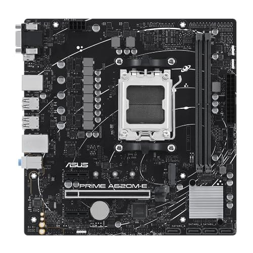 ASUS Prime A620M-E-CSM Mainboard Sockel AMD A620 (Ryzen 7000, Micro-ATX, DDR5 Speicher, PCIe 4.0, BIOS Flashback, USB 3.2 Gen 2, Aura Sync) Bild 4