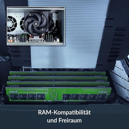 ARCTIC Freezer 4U-SP5 - Server CPU Kühler für AMD SP5, 4U & UP, AMD EPYC, 2 x 120 mm Lüfter, 300–3300 rpm, 4-poliger PWM-Anschluss, 10 Heatpipes, LGA6096 Bild 6