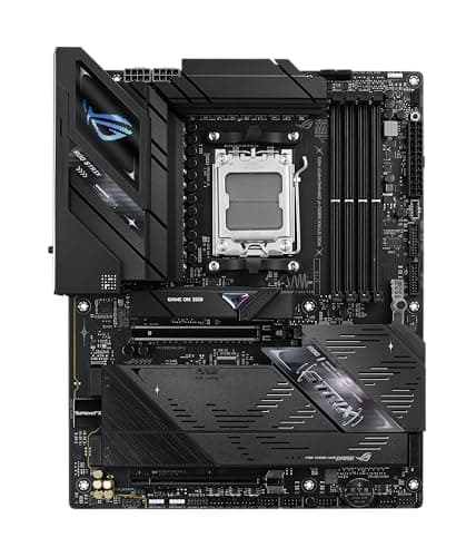 ASUS ROG Strix B850-F GAMING WIFI7 NEO AMD ATX Mainboard (16+2+2 Leistungsstufen, DDR5 Steckplätze, 4x M.2 Steckplätze, PCIe 5.0, 3x USB2.0-Header, USB 20Gbps Typ-C, WiFi 7, Realtek 5G & AuraSync RGB)