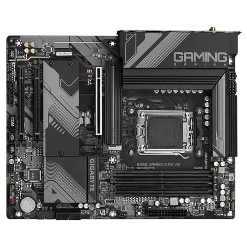 GIGABYTE B650 Gaming X AX V2 Mainboard - AMD Ryzen 9000er-Serie, 8+2+2 Phasen VRM, bis zu 8000 MHz DDR5 (OC), 1xPCIe 5.0 + 2xPCIe 4.0 M.2, 2,5 GbE LAN, WiFi 6E, USB 3.2 Gen 2 Bild 8