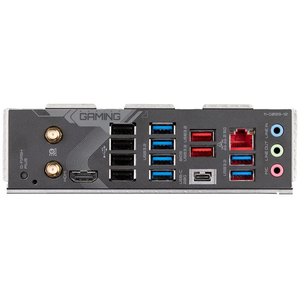 GIGABYTE X670 Gaming X AX Mainboard - Unterstützt AMD Ryzen 9000 Series CPUs, 16+2+2 Phases Digital VRM, up to 8000MHz DDR5 (OC), 1xPCIe 5.0 + 3xPCIe 4.0 M.2, Wi-Fi 6E, 2.5GbE LAN, USB 3.2 Gen 2x2 Bild 6