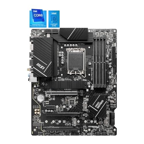 MSI PRO Z790-P WiFi Mainboard - Unterstützt Intel 12th, 13th & 14th Gen Core Prozessoren, LGA 1700-55A DrMOS, DDR5 Memory Boost 7000+MHz/OC, PCIe 5.0 und 4.0 x16, 4 x M.2 Gen4, Wi-Fi 6E, 2.5G LAN, ATX ATX Wi-Fi 6 PRO Z790-P WIFI Bild 4
