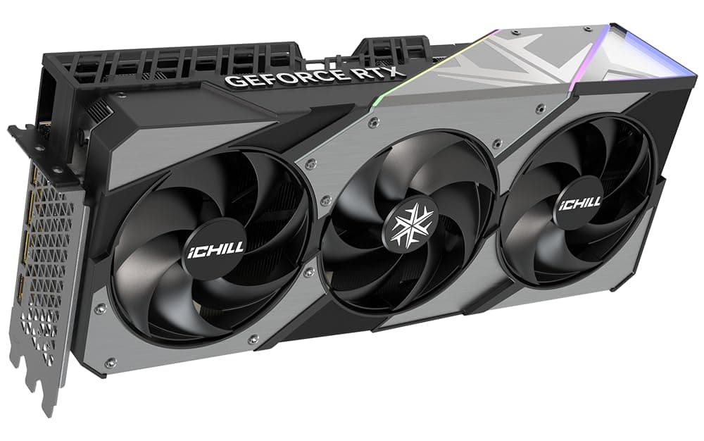 INNO3D NVIDIA GeForce RTX 5070 Ti iCHILL X3 16GB GDDR7 Gaming Graphics Card (Triple Fan, 3.5 Slot, Reflex 2 RTX AI DLSS4) Bild 3
