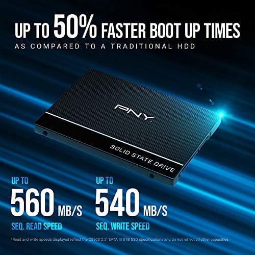 PNY CS900-2TB-RB interne SSD-Festplatte (2 TB, 3D NAND), 2,5 Zoll (6,35 cm) 2 TB 2.5 SATA Bild 6