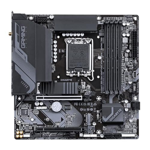 GIGABYTE B760M Gaming X AX Mainboard – Unterstützt Intel Core 14. Gen CPUs, 8+1+1 Phasen VRM, bis zu 7600 MHz DDR5, 2xPCIe 4.0 M.2, Wi-Fi 6E, 2.5GbE LAN, USB 3.2 Gen 2 Bild 4