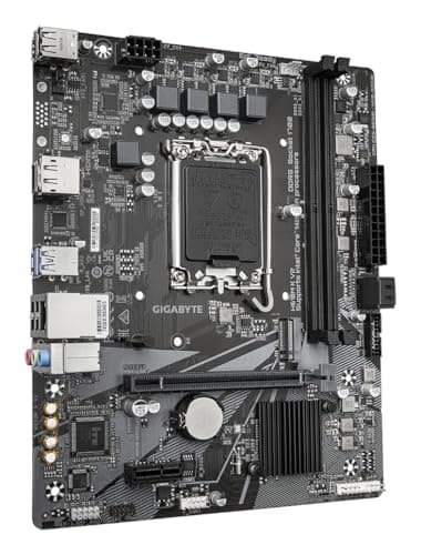 GIGABYTE H610M K V2 Mainboard – Intel Core 14. Generation CPUs, bis zu 5600 MHz DDR5, 1xPCIe 3.0 M.2, 1GbE LAN, USB 3.2 Gen 1 Bild 6