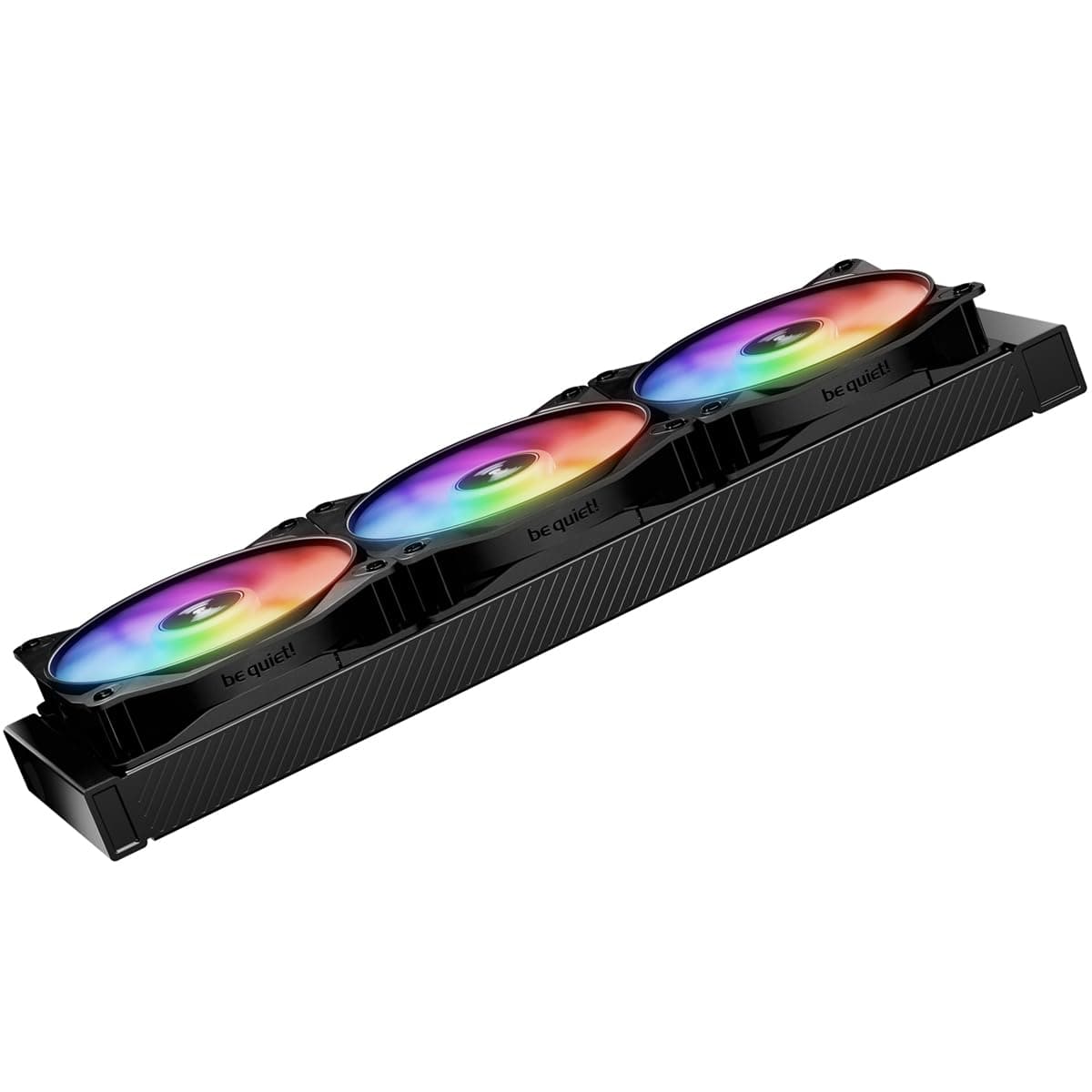 be quiet! Light Wings LX 120mm PWM high-speed Lüfter, Enthält 3 Lüfter, Beleuchteter Hub und mattierte Lüfterblätter, vielzählige Farben und Effekte, ARGB-Kabel mit Möglichkeit zur Reihenschaltung Bild 7