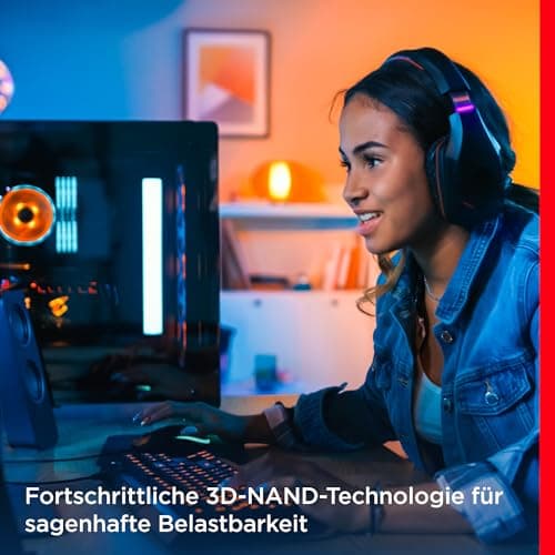 SanDisk Ultra 3D 4 TB SSD interne Festplatte ( 2,5 Zoll, stoßbeständig, 3D NAND-Technologie, n-Cache 2.0-Technologie, 560 MB/s Übertragungsraten) Schwarz Ultra 3D SSD - New 4 TB SATA SSD Bild 8