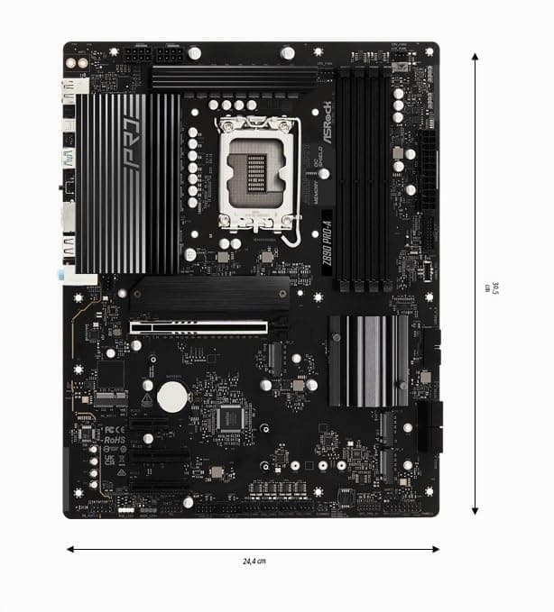 ASRock Z890 Pro-A W 90-MXBP60-A0UAYZ Bild 3