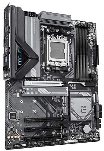 GIGABYTE B850 Eagle WIFI6E Motherboard - AMD Ryzen 9000 Serie CPUs, 8+2+2 Phasen digitales VRM, bis zu 8200MHz DDR5 (OC), 1xPCIe 5.0 + 2xPCIe 4.0 M.2, GbE LAN, WiFi 6E, USB 3.2 Gen 2 Bild 6