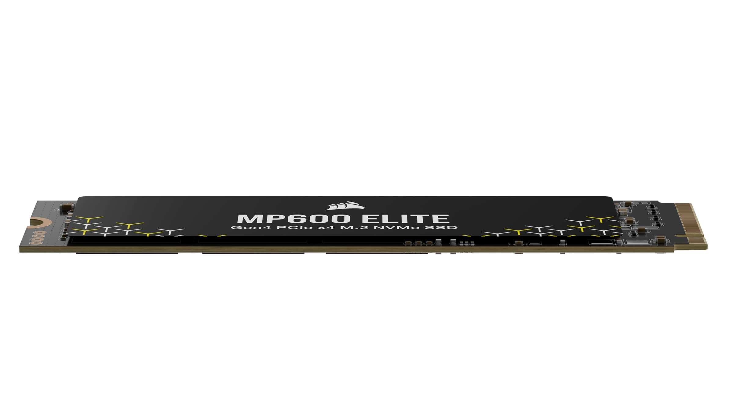 CORSAIR MP600 ELITE 2TB M.2 PCIe Gen4 x4 NVMe SSD - M.2 2280 - Bis zu 7.000MB/Sek. Sequentielles Lesen - High-Density 3D TLC NAND - Schwarz Bild 7