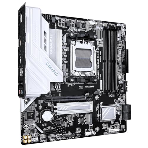 GIGABYTE B840M Gaming Plus WIFI6E Mainboard – AMD Ryzen 9000 CPUs, 8+2+2-Phasen-VRM, bis zu 8200 MHz DDR5 (O.C.), 2× PCIe-4.0-M.2, Wi-Fi 6E, 1-GbE-LAN, USB 3.2 Gen 2 Bild 6
