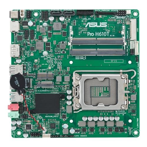 ASUS PRO H810T-CSM Business Mainboard Sockel Intel LGA 1851 (Thin Mini-ITX, PCIe 5.0 M.2, DDR5 SO-DIMM, Q-LED Core, COM-Debug Header, Control Center Express) Bild 4