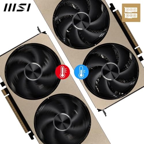 MSI GeForce RTX 5070 12G Inspire 3X OC - 12GB GDDR7 (28Gbps/192-bit), PCIe 5, Boost: 2542 MHz, HDMI 2.1b, DisplayPort 2.1b Bild 6