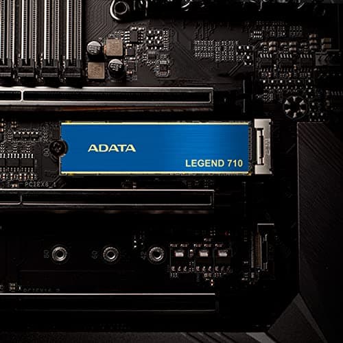 ADATA SSD Legend 710 M.2 1TB PCIe Gen3x4 2280 (2.400/1.800MB), Unterstützt NVMe 1.4, LDPC- und AES-256-Bit-Verschlüsselung, Schwarz Bild 8