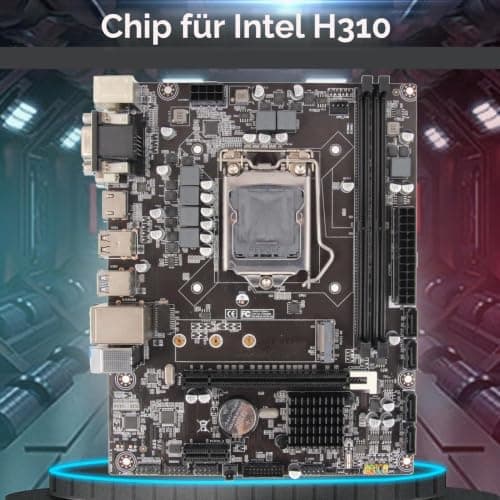 Das Micro-ATX-DDR4-Motherboard UnterstütztCore-CPUs der 8. und 9. Generation, Dual-Channel-DDR4, Stabile Stromversorgung, Hochgeschwindigkeits-Chipsatz, Integrierten Bild 4