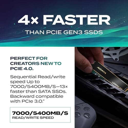Adata Legend 900 1 Tb M.2 Pci Express 4.0 Nvme 3d Nand (adata 1tb Legend 900 Gen4 Ssd) Bild 8