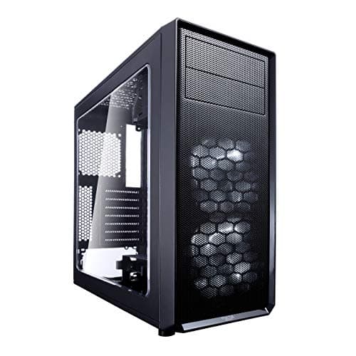 Fractal Design Focus G Black Window, PC Gehäuse (Midi Tower mit seitlichem Fenster) Case Modding für (High End) Gaming PC, schwarz Bild 2