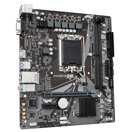 GIGABYTE H610M H V2 Mainboard - Unterstützt Intel Core Prozessoren 14th CPUs, 4+1+1 Hybrid Digital VRM, up to 5600MHz DDR5, 1xPCIe 3.0 M.2, GbE LAN, USB 3.2 Gen 1 Bild 6