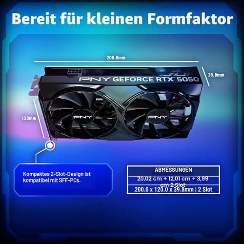 PNY GeForce RTX™ 5050 Dual Fan Bild 6
