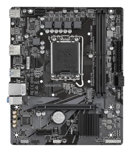 GIGABYTE H610M K V2 Mainboard – Intel Core 14. Generation CPUs, bis zu 5600 MHz DDR5, 1xPCIe 3.0 M.2, 1GbE LAN, USB 3.2 Gen 1 Bild 4