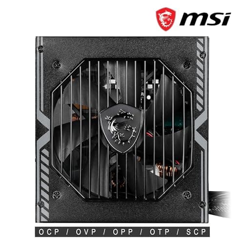 MSI MAG A550BNL Netzteil, 550W, 80 Plus Bronze, ATX PSU Bild 6