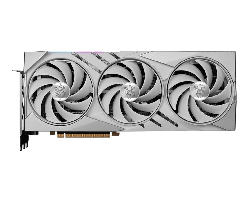 MSI GeForce RTX 4080 16GB Gaming X Slim White GeForce RTX 4080 16 GB Gaming X Slim Weiß