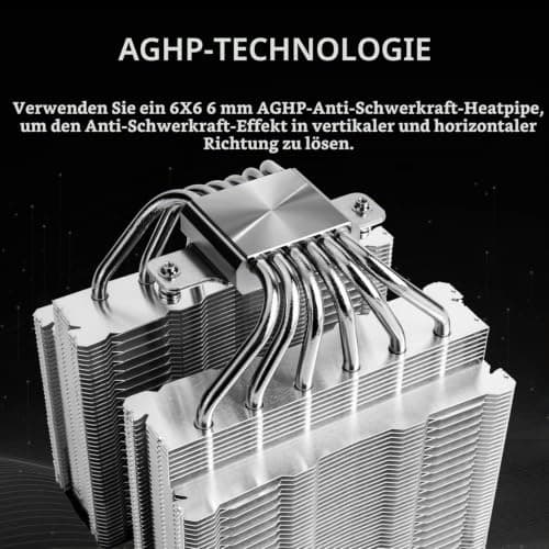 Thermalright Peerless Assassin 140 SE CPU-Kühler, Dual-Tower-Kühlkörper mit 6 Wärmerohren, Dual-PWM-Lüfter, Hochleistungs-Wärmeableitung, für AM4/AM5, Intel LGA115x/1700/1851 PA140 SE Bild 8