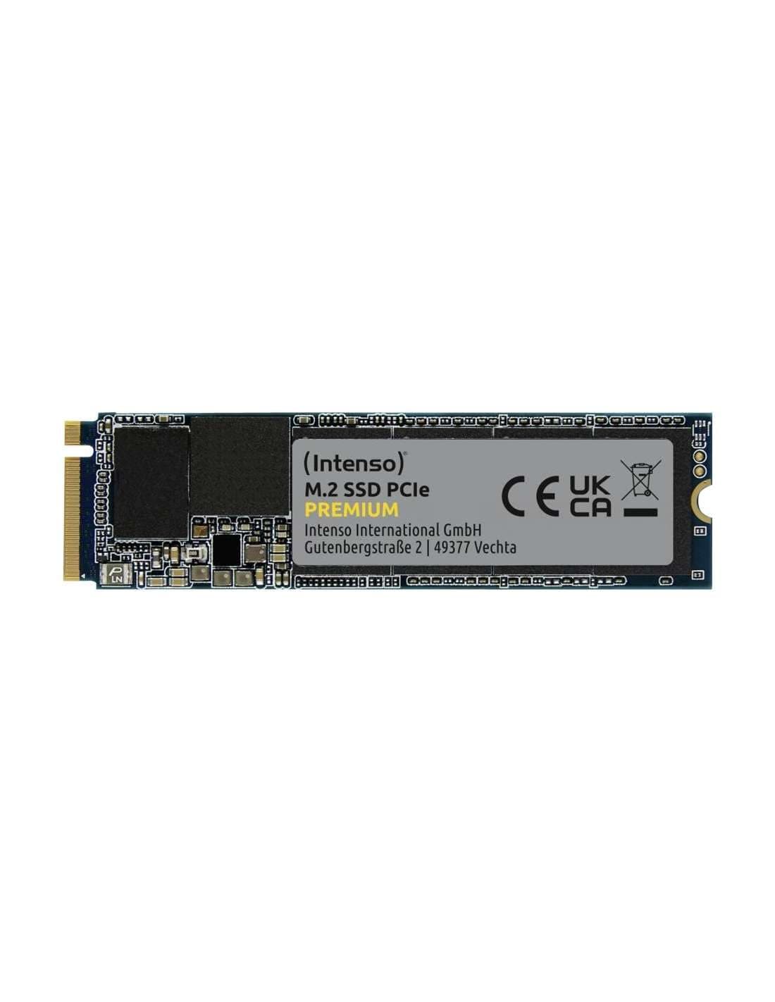 Intenso 250GB M.2 SSD PCIe Premium, bis zu 2100 MB/s, (PCI Express Gen.3x4 NVMe 1.3, Solid State Drive) Bild 2