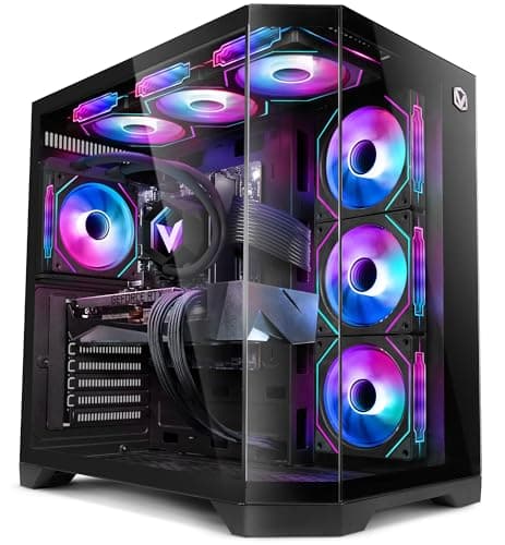 Vibox Gaming PC • AMD Ryzen 7 9800X3D 8-Kern • Nvidia RTX 5070 Ti 16GB • 32GB RAM • 1TB NVMe SSD • Windows 11 • WLAN 6 + Bluetooth 5.4 • Noir Schwarz 1 TB 32 GB Nvidia GeForce RTX 5070 Ti Windows 11 Home Bild 2